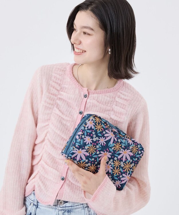 LeSportsac EXTRA LARGE RECTANGULAR COSMETIC/レトロデイジーズ レトロデイジーズ
