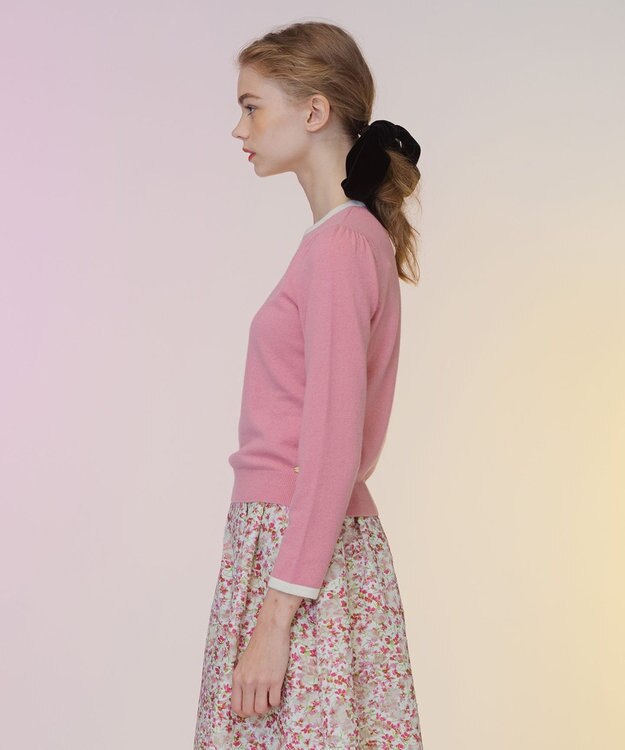 TOCCA 【洗える！】CASHEMERE プルオーバー ローズ系