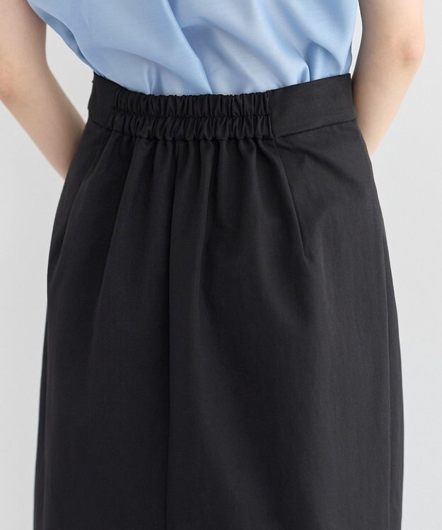 YECCA VECCA ロングナロースカート Black