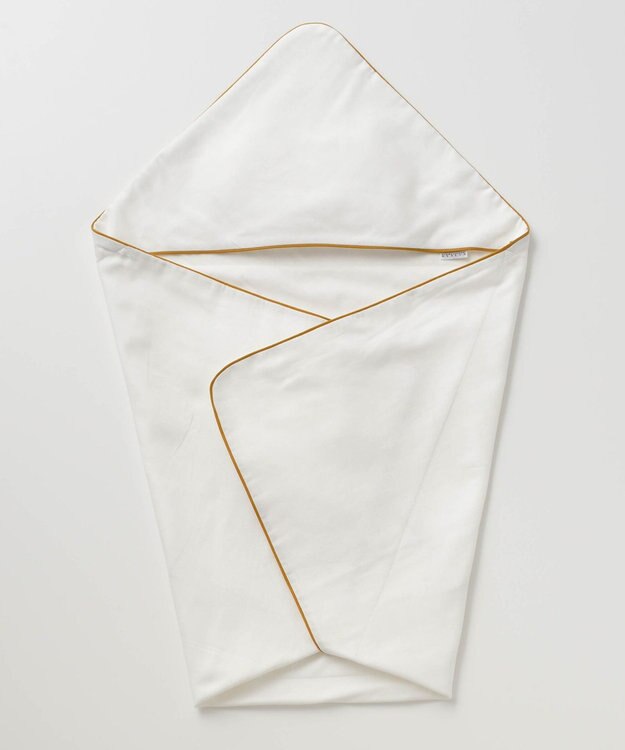 京和晒綿紗 【BABY】ベビーガーゼアフガン　5重合わせ マスタードバイアス