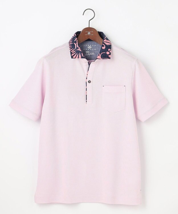 JOSEPH ABBOUD 【キングサイズ・老舗アロハブランドと21年愛されるポロシャツがコラボ】KAHALA ALOHA ダディポロ ピンク系