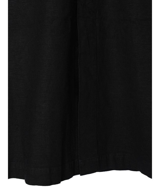 AMERICAN HOLIC リネンブレンドＩラインジャンバースカート Black
