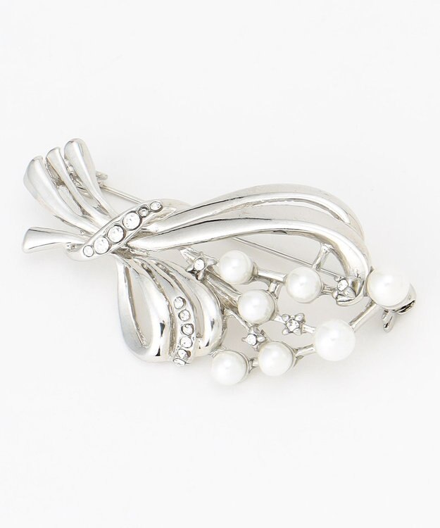 ANY SIS ブーケ ブローチ シルバー系