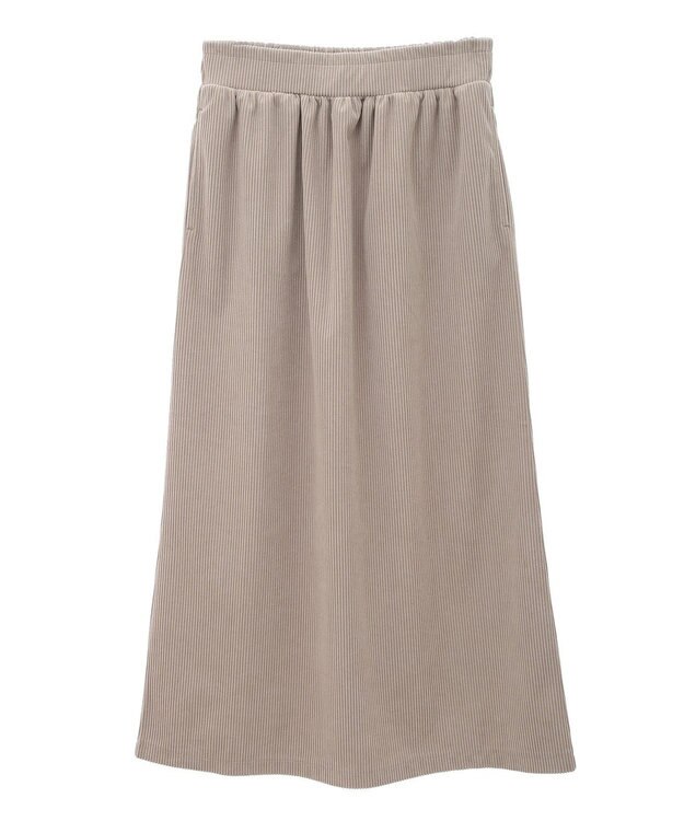 CRAFT STANDARD BOUTIQUE カットコーデュロイタイトスカート Mocha
