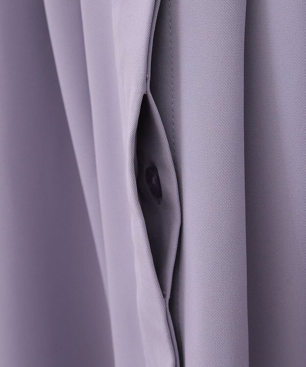 earth music&ecology フロントタックブラウス Lavender