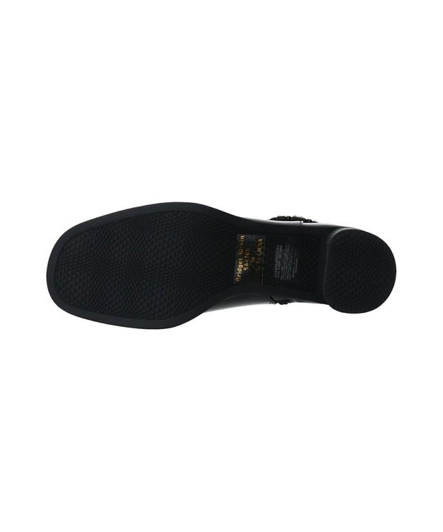 Bridget Birkin 【Bridget Birkin】ビジューバックルレインブーツ ブラックエナメル
