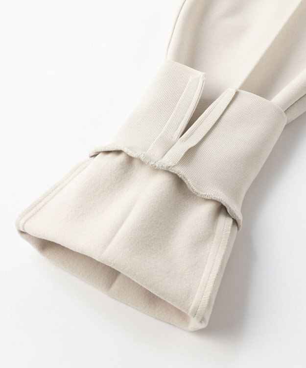 UNFILO L 【裏起毛】beauty warm 最愛 ジョグパン アイボリー