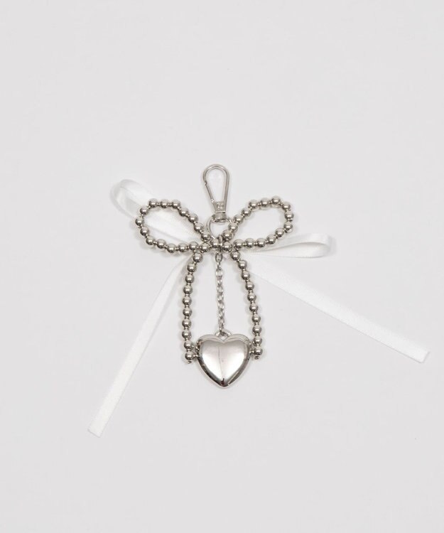 WEGO チャーム付きA4トートバッグ レッド