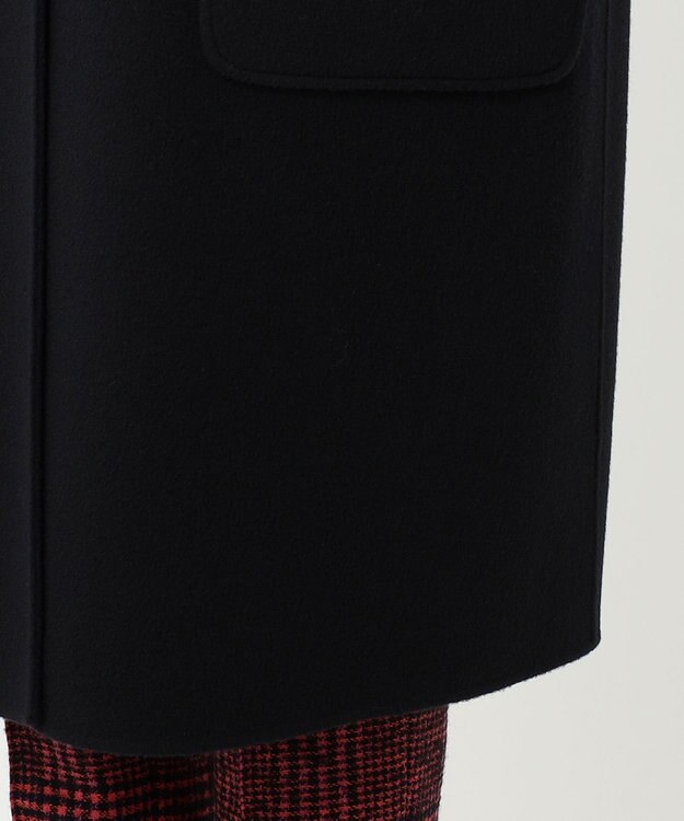 23区 S 【R(アール)】ダブルサイドビーバー ダッフルコート ブラック系