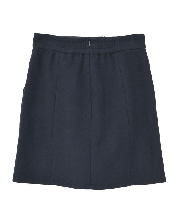 AMERICAN HOLIC メルトン風タイトミニスカート Navy