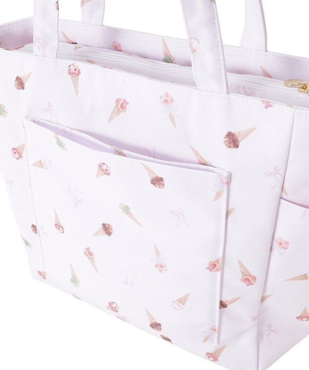 Maison de FLEUR サーティワン　サイドポケットトート Light Pink