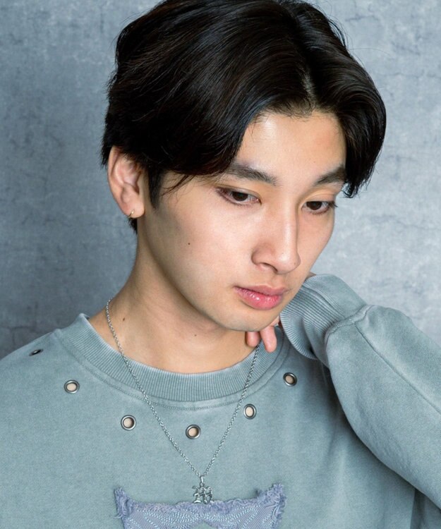 WEGO Mイニシャルネックレス 柄4