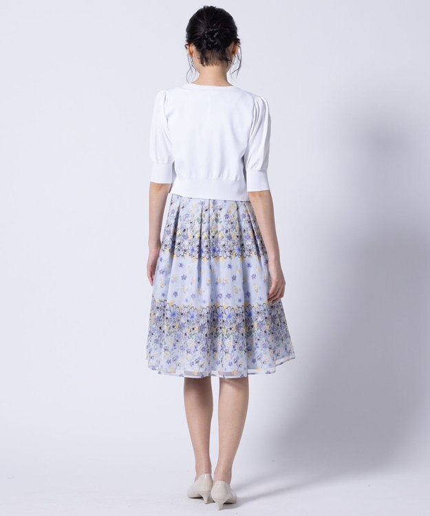 TOCCA 【洗える・消臭】SPRING GARLAND ドレス ブルー系7