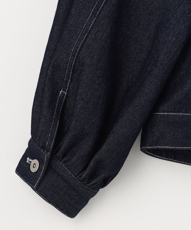 Feroux 【洗える】デニム ジャケット ネイビー系