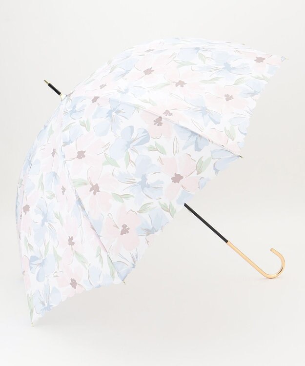 ANY SIS 【WEB限定】晴雨兼用フラワーウォール 長傘 ピンク系