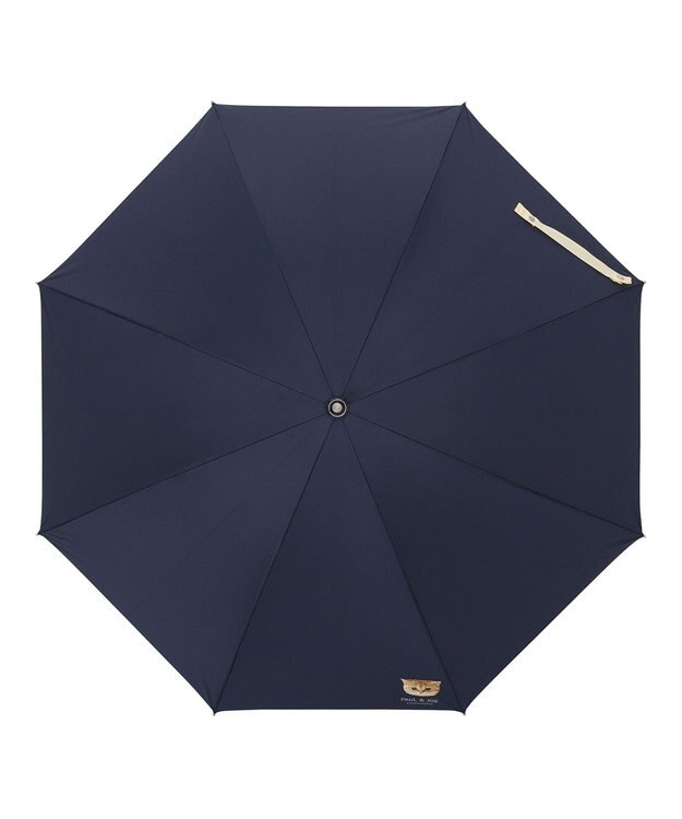 MOONBAT 【ポール & ジョー（PAUL & JOE ACCESSOIRES）】晴雨兼用日傘　ワンポイントヌネット ネイビーブルー