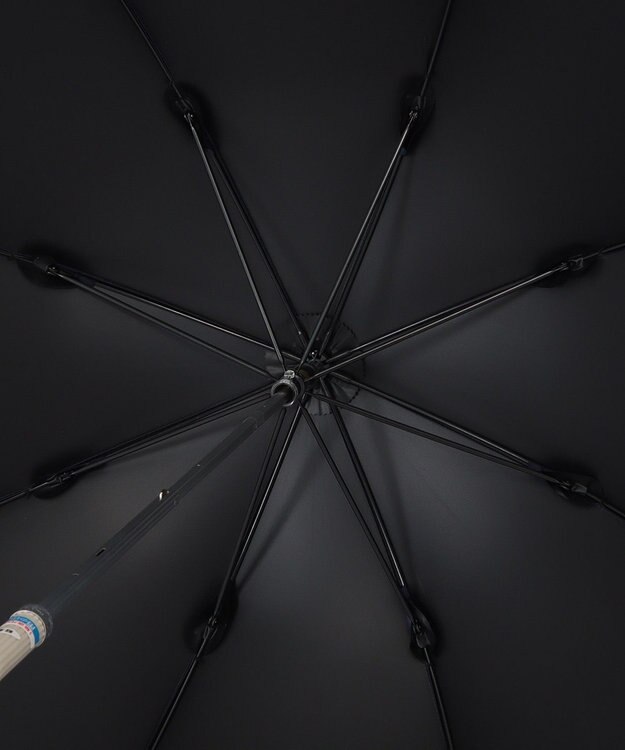 MOONBAT 【ポール & ジョー（PAUL & JOE ACCESSOIRES）】晴雨兼用日傘　ワンポイントヌネット ネイビーブルー