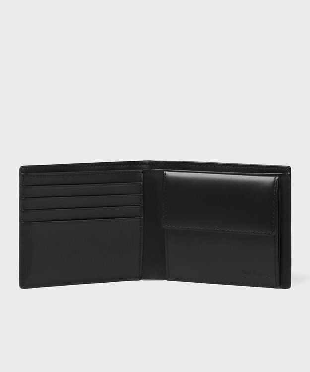 Paul Smith コンビネーション 2つ折り財布 ブラック