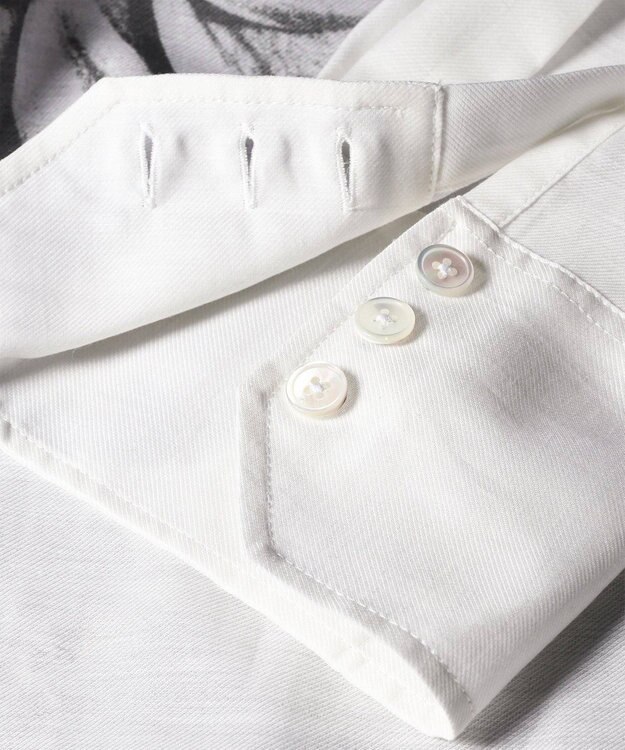 Paul Smith Daisy プリント 長袖シャツ ホワイト