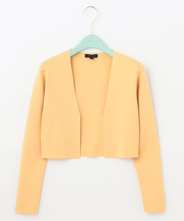 TOCCA 【洗える！】SQUARE BOLERO ボレロ ミモザイエロー系