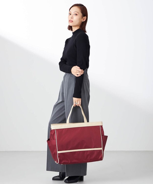 Y'SACCS トラベル ホライズンボストン ダークレッド