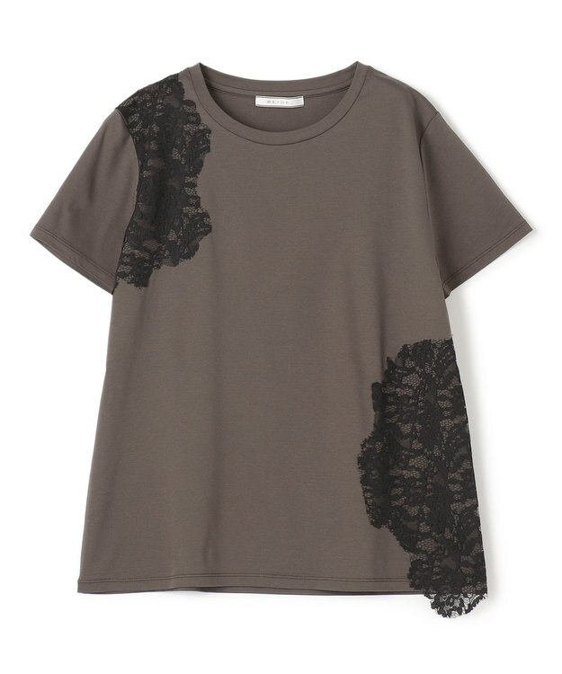 BEIGE， GERBERA / レーストップス Khaki×Black