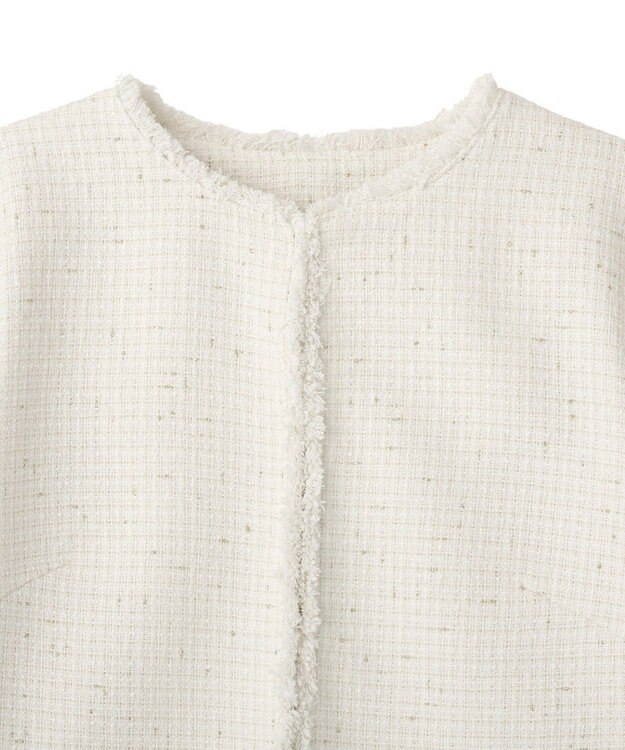 YECCA VECCA ツイードジャケット(2) Off White