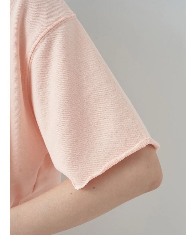 earth music&ecology デザインネックウラケプルオーバー Pink Orange