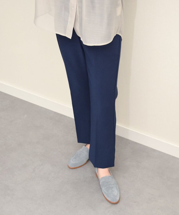 INTER-CHAUSSURES 【ANGEL ALARCON】ラウンドトウベーシックローファー ブルースウェード