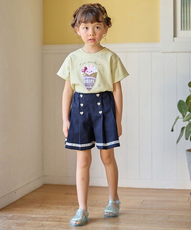 ANY KIDS マリン ショート パンツ ネイビー