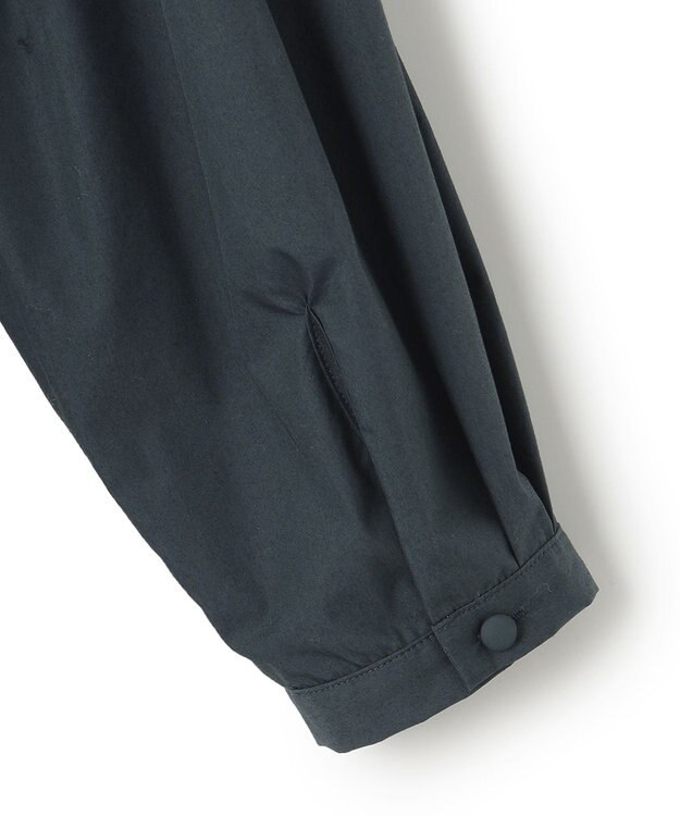 23区 【洗える】コットンツイルジャージー コンビ ワンピース マリンブルー系