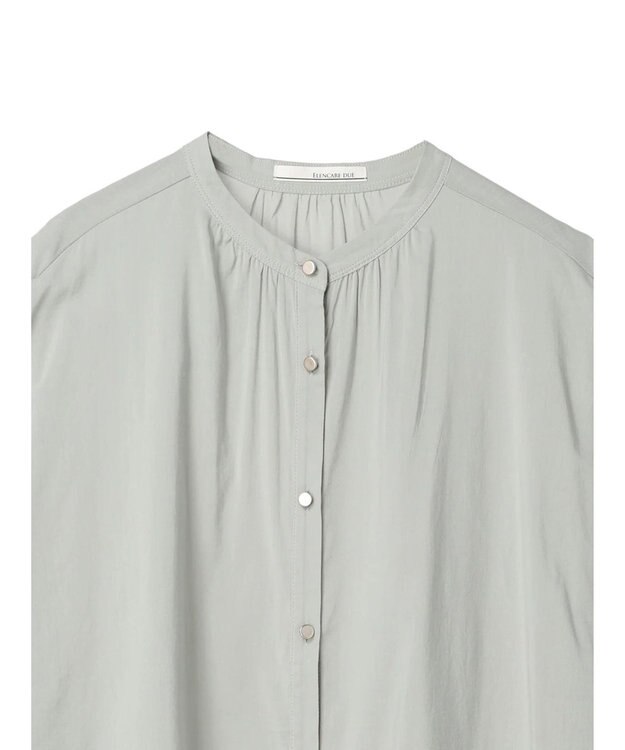 Green Parks ・ＥＬＥＮＣＡＲＥ　ＤＵＥバンドカラーノースリチュニック Off White