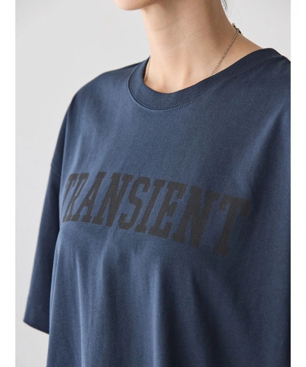 AMERICAN HOLIC ロゴカットラウンドチュニック Navy