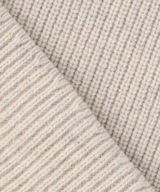 自由区 【カタログ掲載・洗える】ビジュー ニット ベージュ系