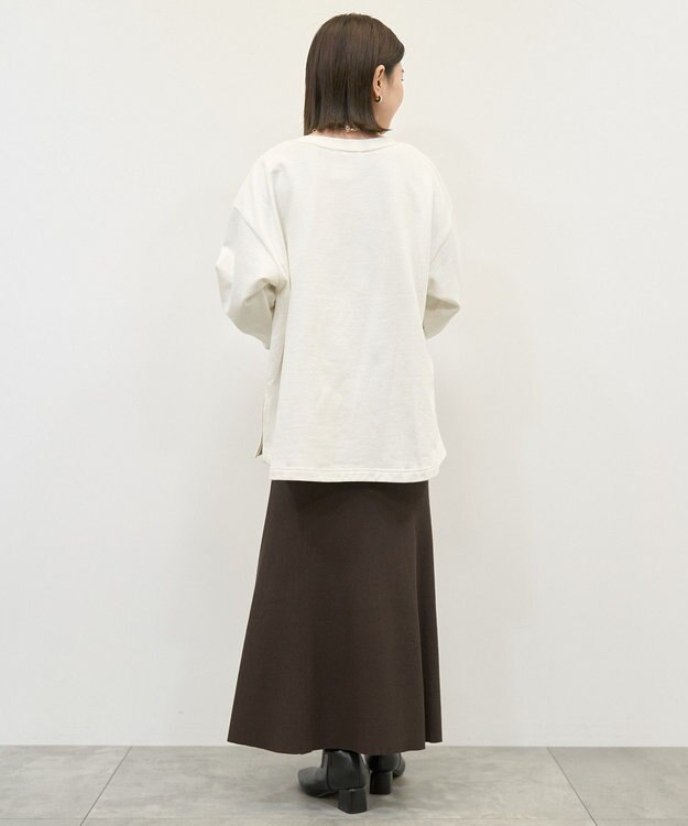 AMERICAN HOLIC リブマーメイドスカート Brown