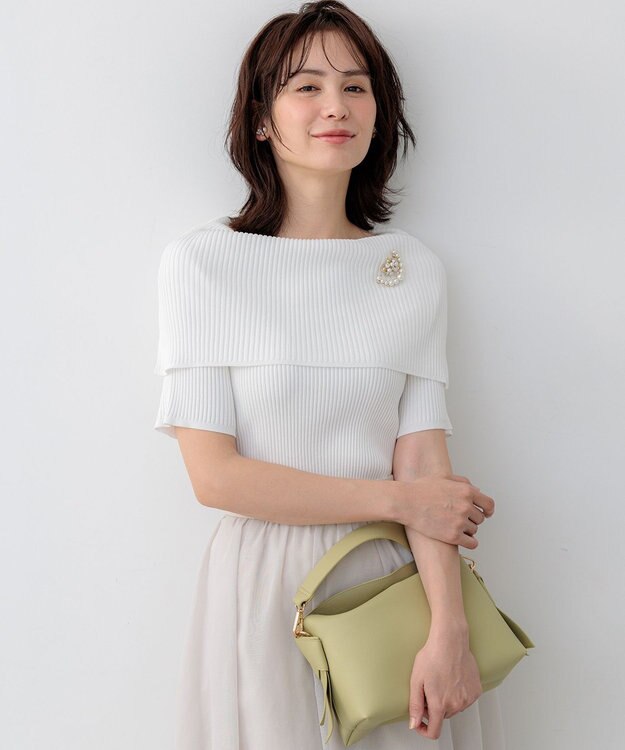 組曲 【好評につき追加予約・2SET】ツインスターパールブローチ ゴールド系