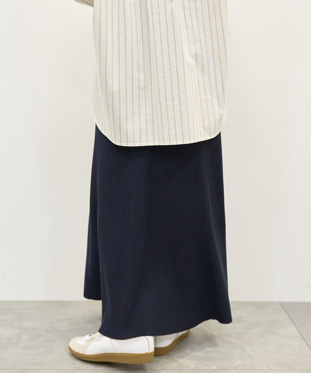AMERICAN HOLIC リブマーメイドスカート Navy