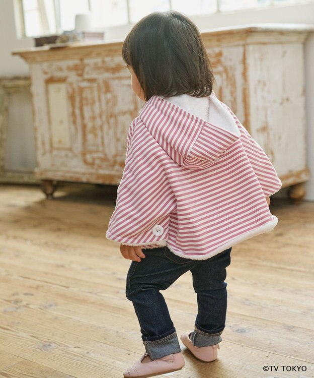 組曲 KIDS 【90㎝】シナぷしゅなりきり マント ピンク