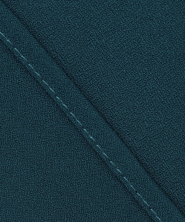 ANY タックボリュームブラウス ピーコックグリーン