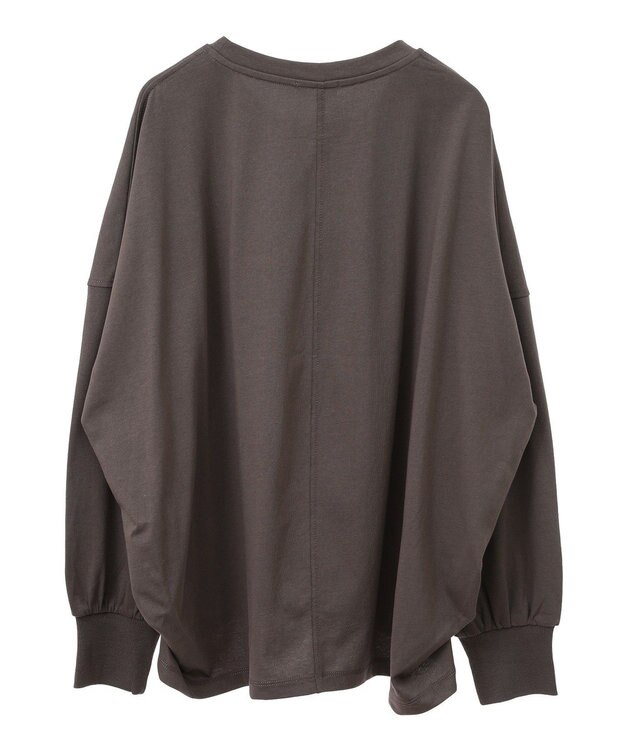 CRAFT STANDARD BOUTIQUE コクーンシルエットチュニック Charcoal Gray