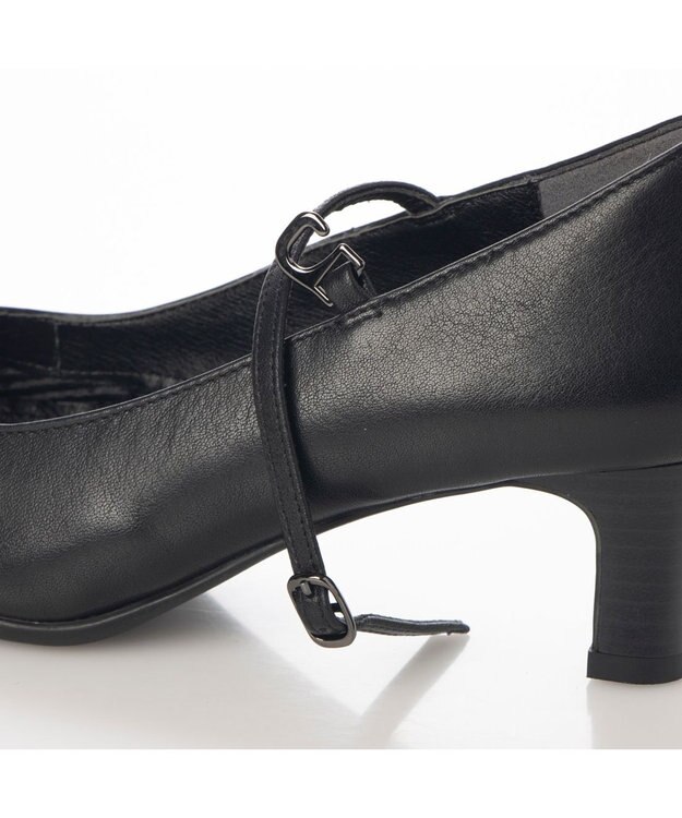 ing <ing>【3E】スクエアトゥパンプス ブラック