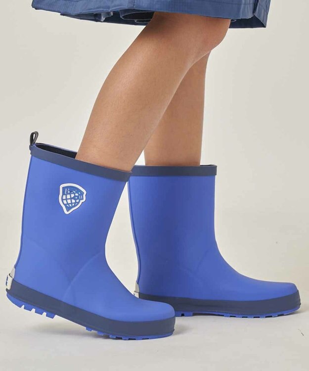 BEAMS SCHOOL レインブーツ ブルー