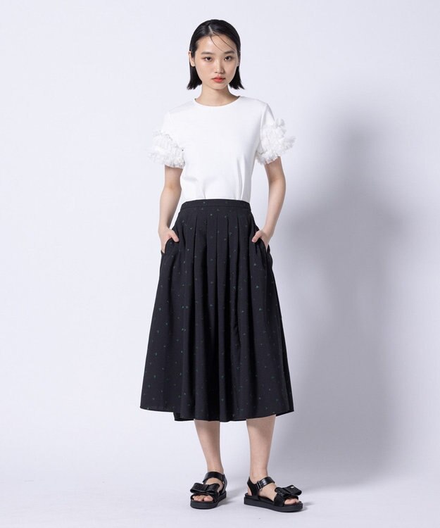 TOCCA 【星風まどかコラボ】DOT GARLAND Tシャツ アイボリー系