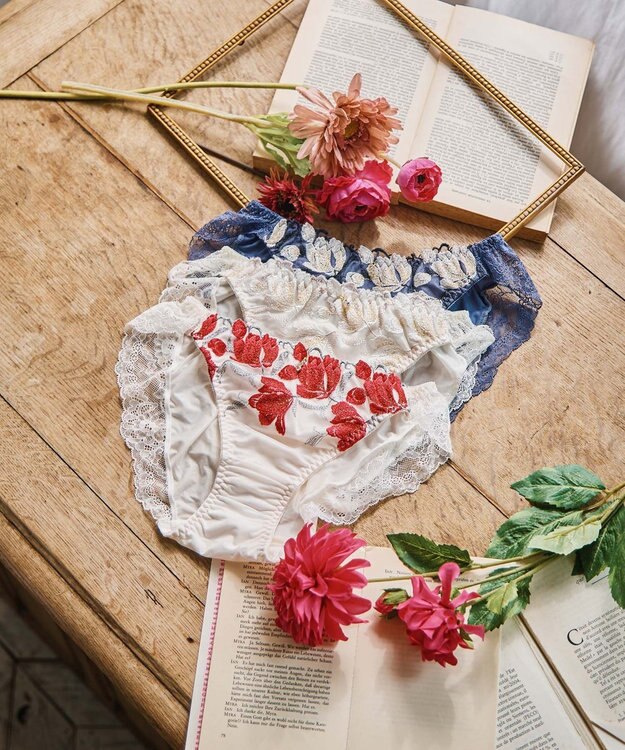 San-ai Resort（三愛水着楽園） エレガントコレクション【2407】ノーマルショーツ ネイビー