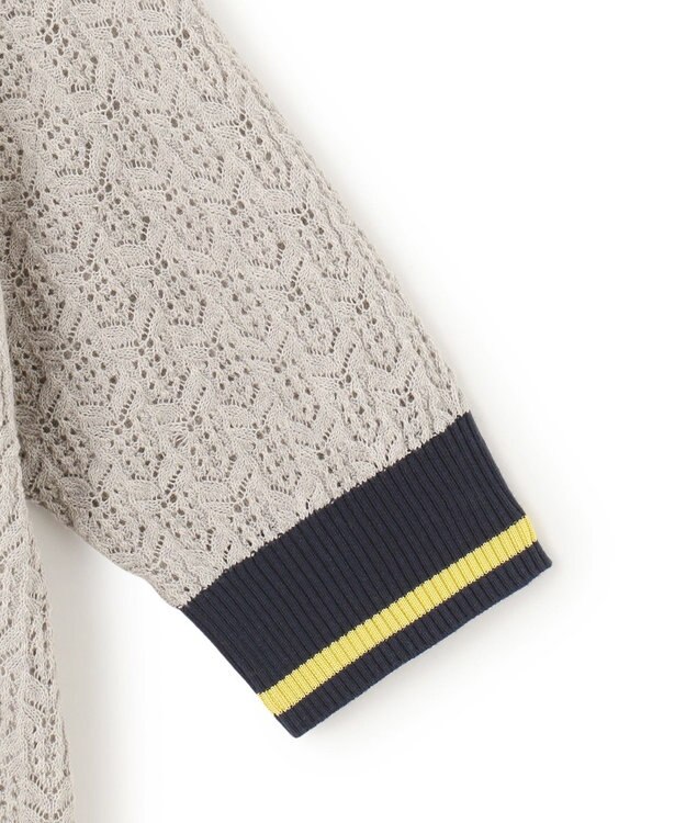 J.PRESS YORK STREET 【WOMEN】コットンベーシック ニットプルオーバー ライトグレー系