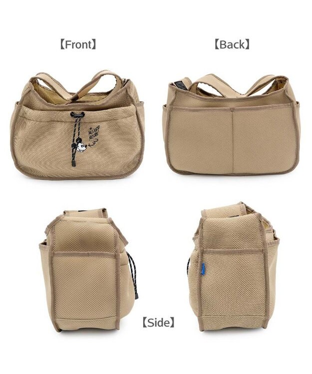 PET PARADISE ディズニー ミッキーマウス メッシュ スリング キャリーバッグ Ｓ 超小型犬 モカ