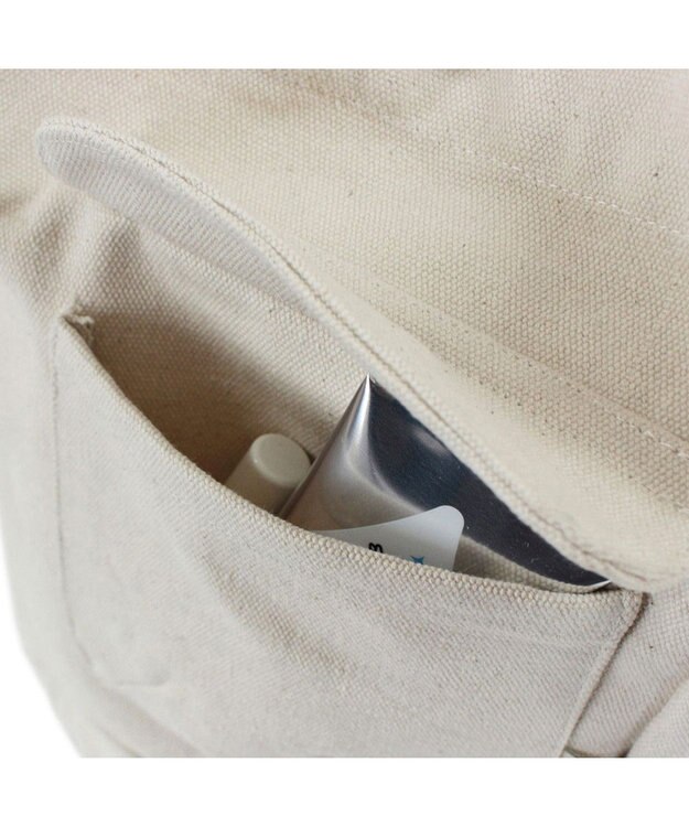 ROOTOTE 3065【ボトルホルダー付き】SN.デリ.リサイクルコットン-B 03：アイボリー