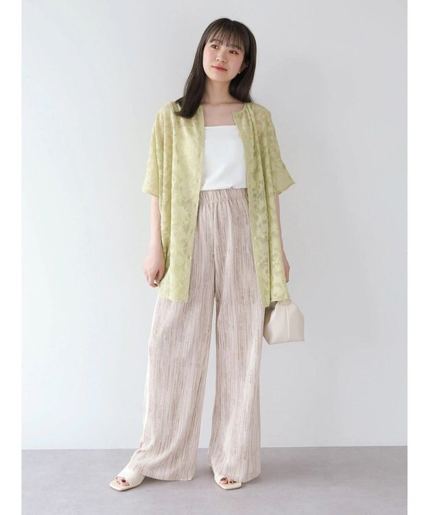 Green Parks ２ＷＡＹ　ジャガードチュニック Green