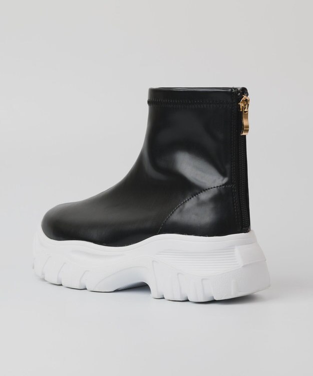 BONTRE 【PRECIEUX JOUET/プレシュウジュエ】ストレッチスニーカーブーツ ブラック