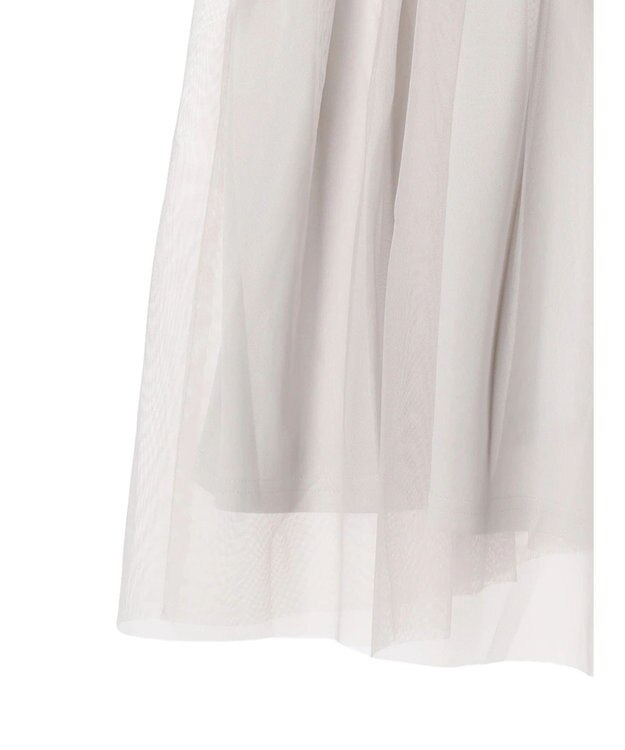 Green Parks チュールキャミビスチェ Gray Beige